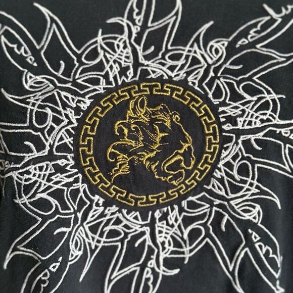 Vintage Y2K 90’s CEZER Embellished Embroidered Shirt - Picture 6 of 10